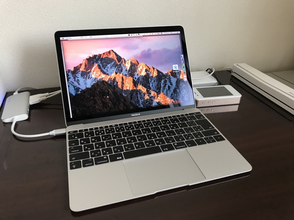 爆安 美品 MacBook 12インチ スペースグレイ USキーボード